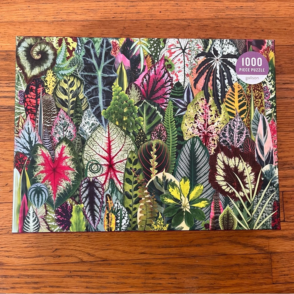 Galison Houseplant Jungle 1000pc Jigsaw Puzzle